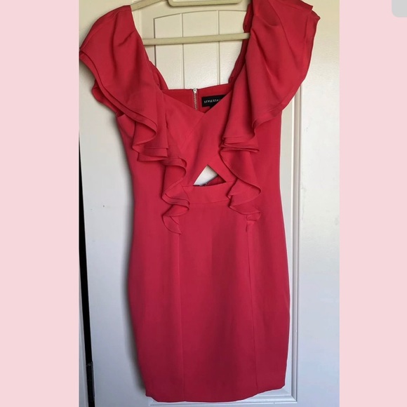 Stylestalker Ruffle Cocktail Dress - Picture 3 of 11